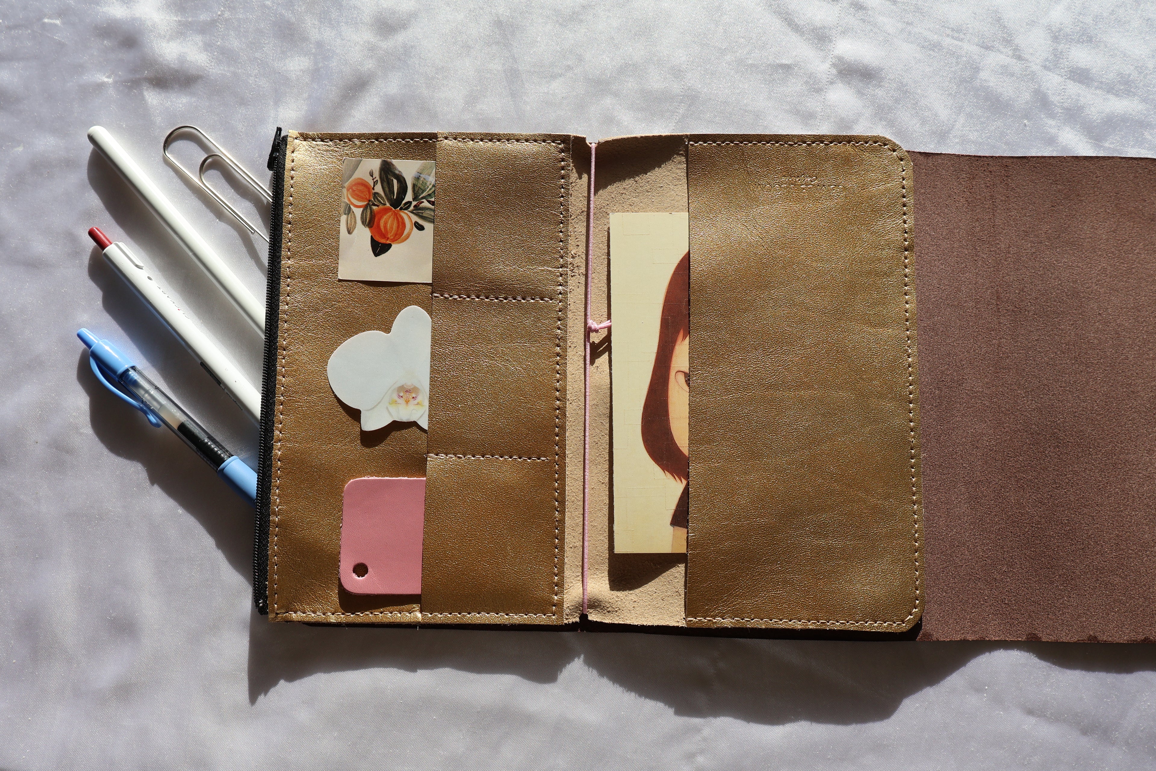 A5 Leather Folio