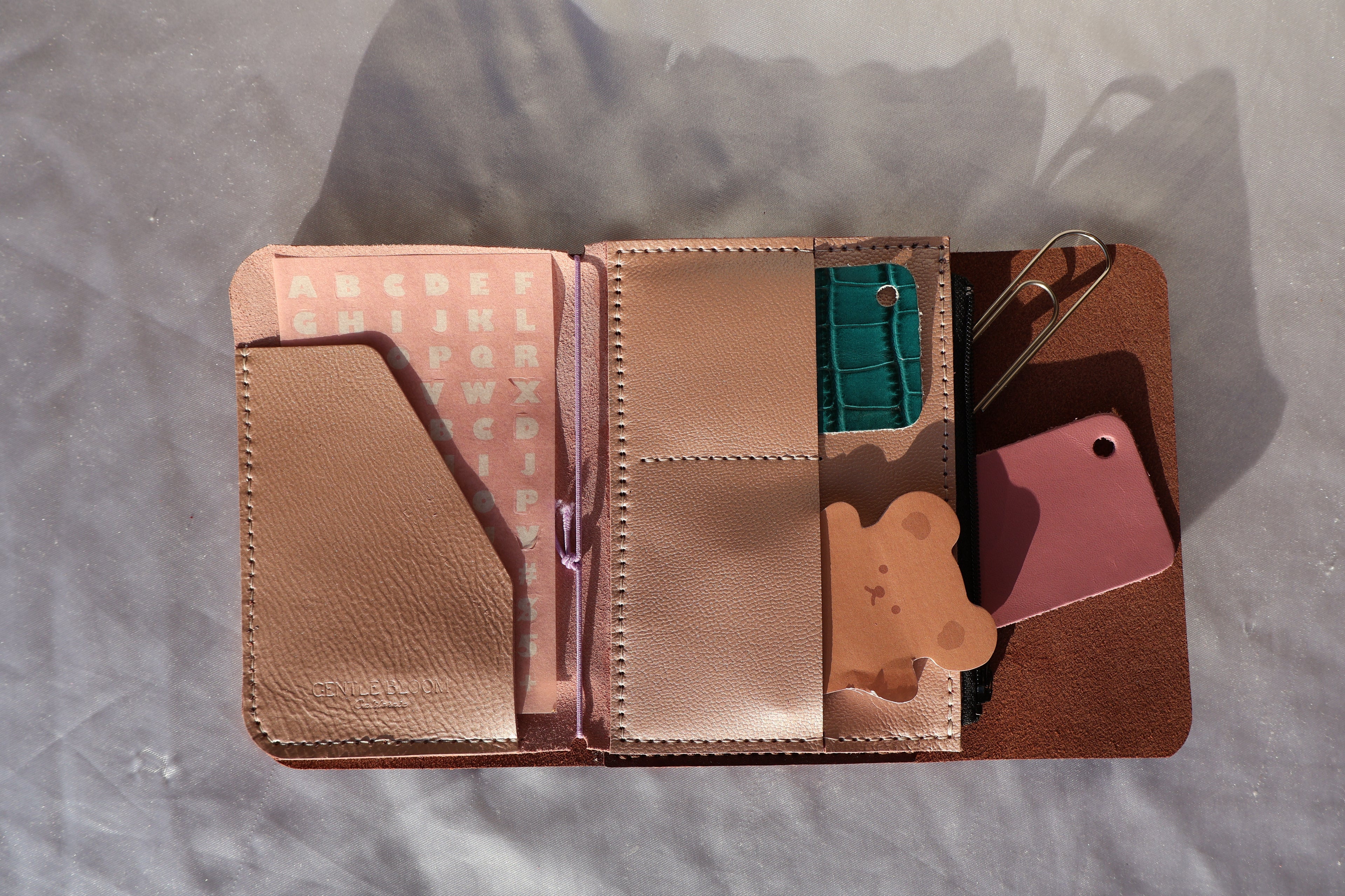 A6 Leather Folio
