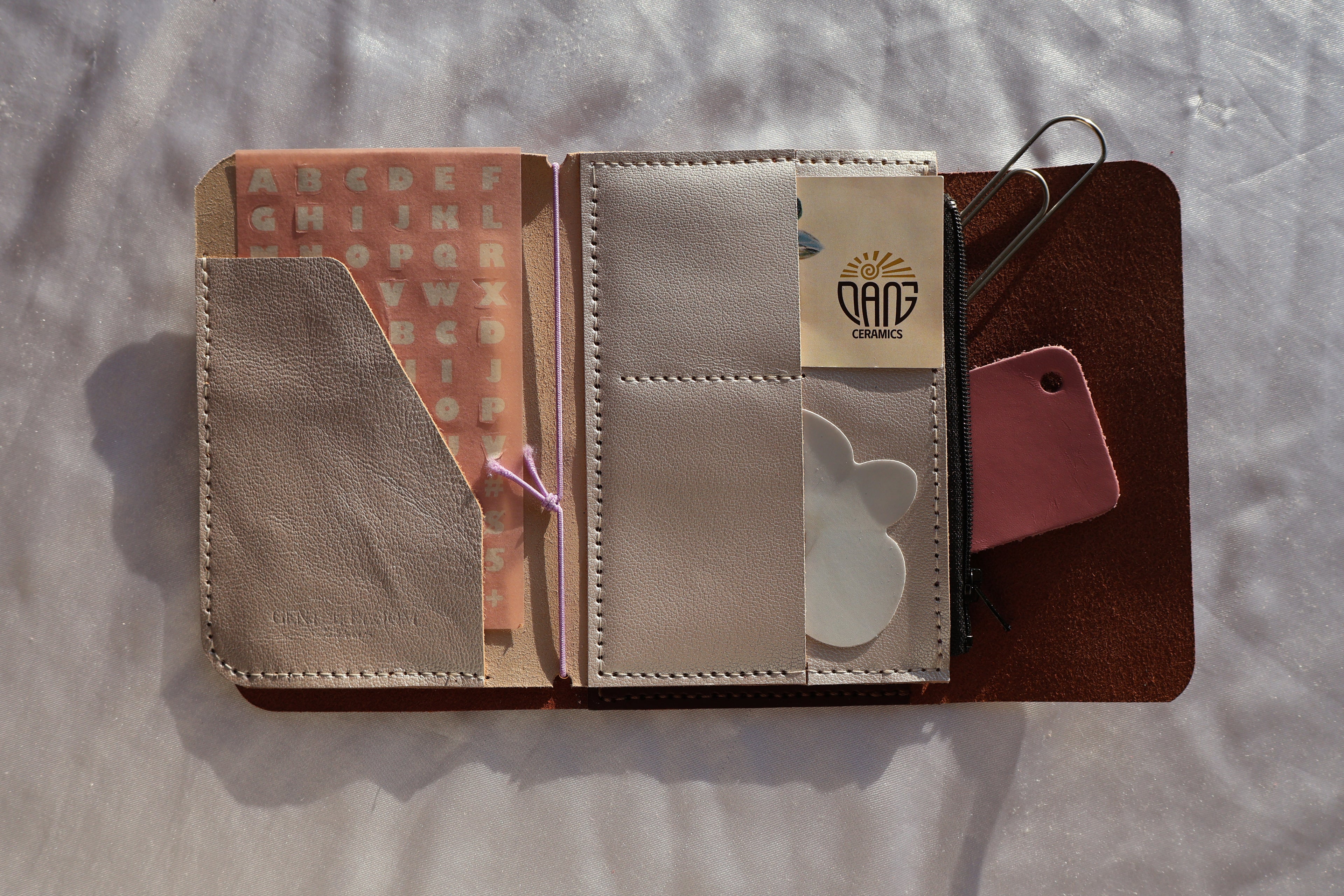 A6 Leather Folio