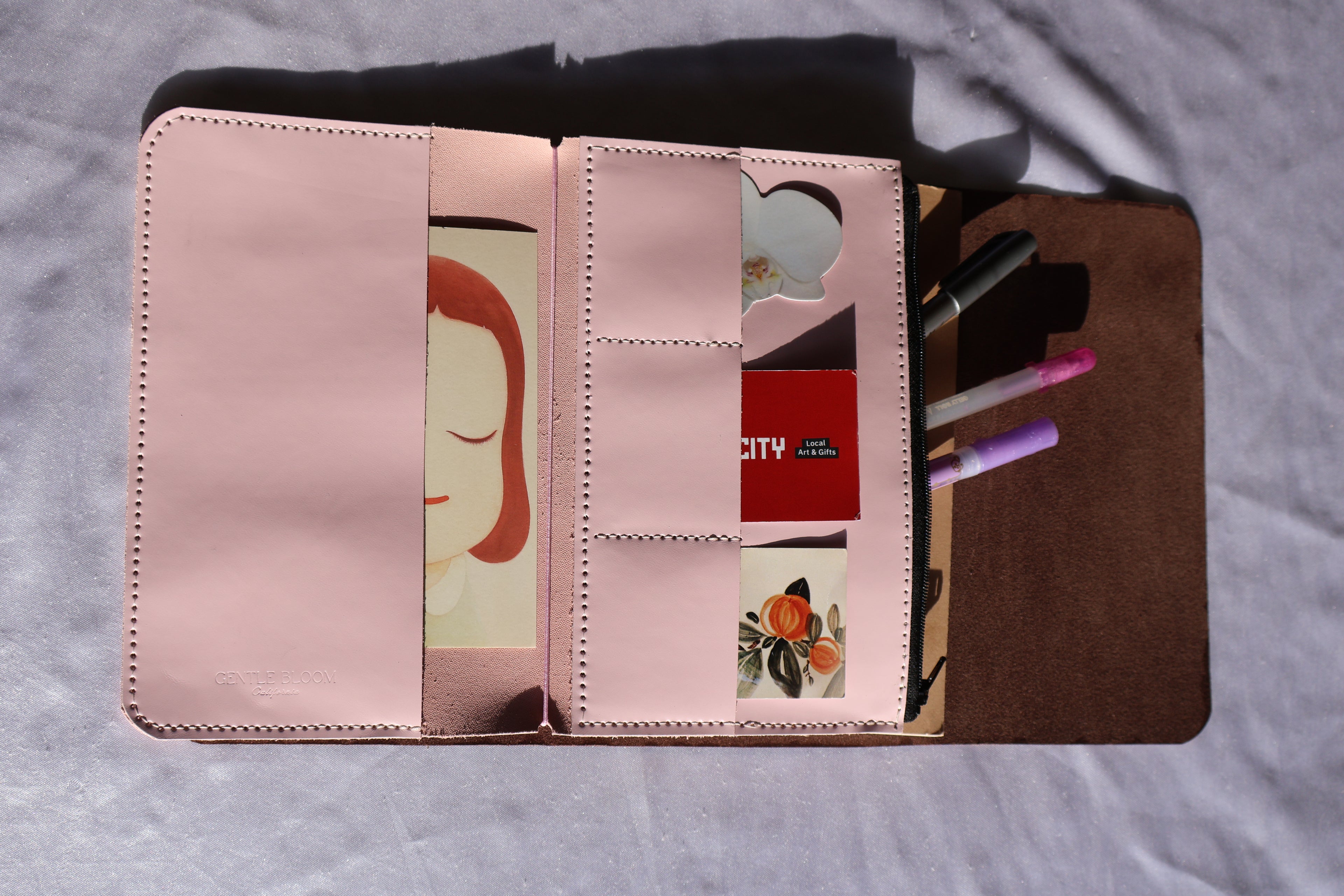 A5 Leather Folio