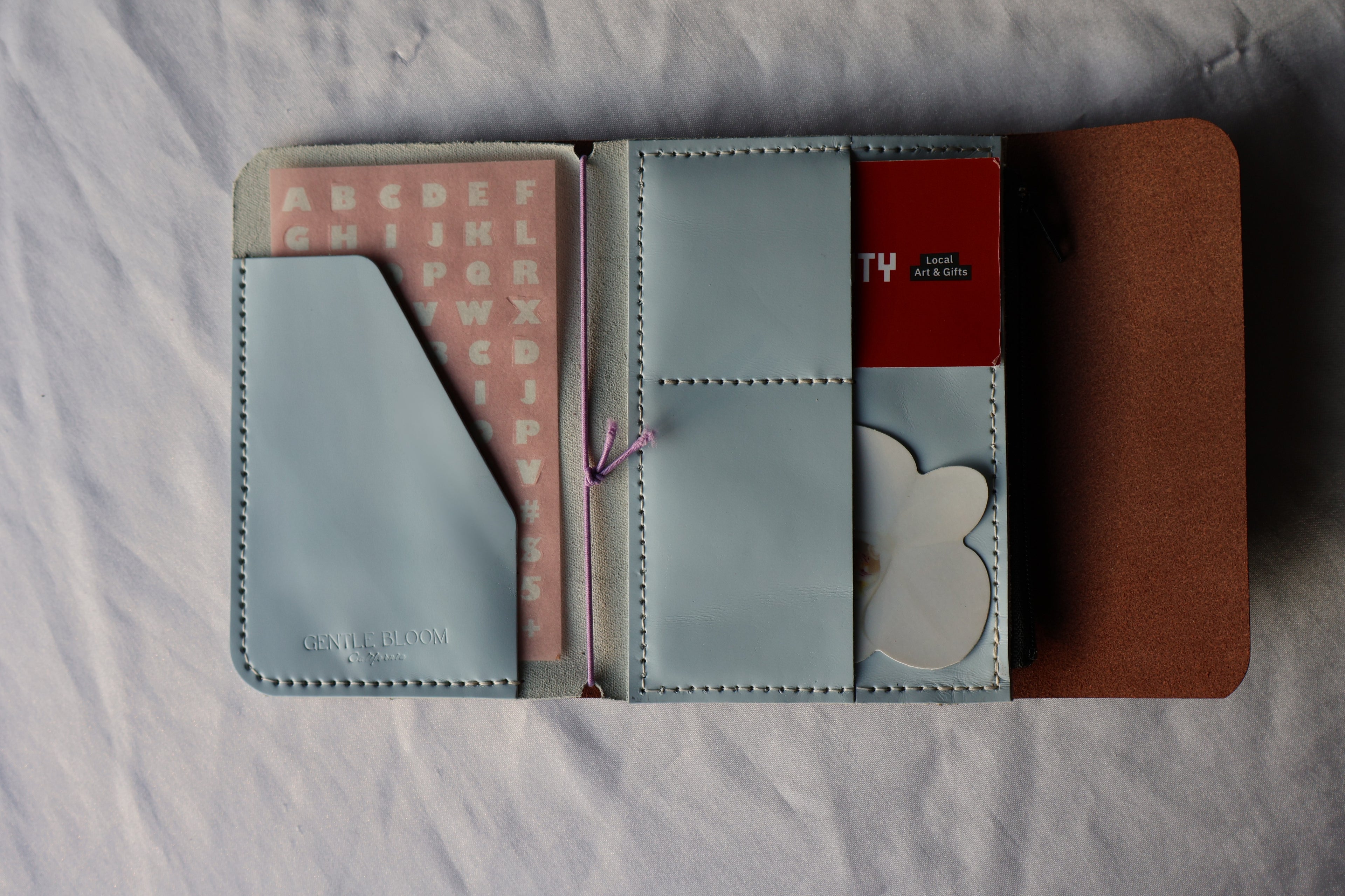 A6 Leather Folio