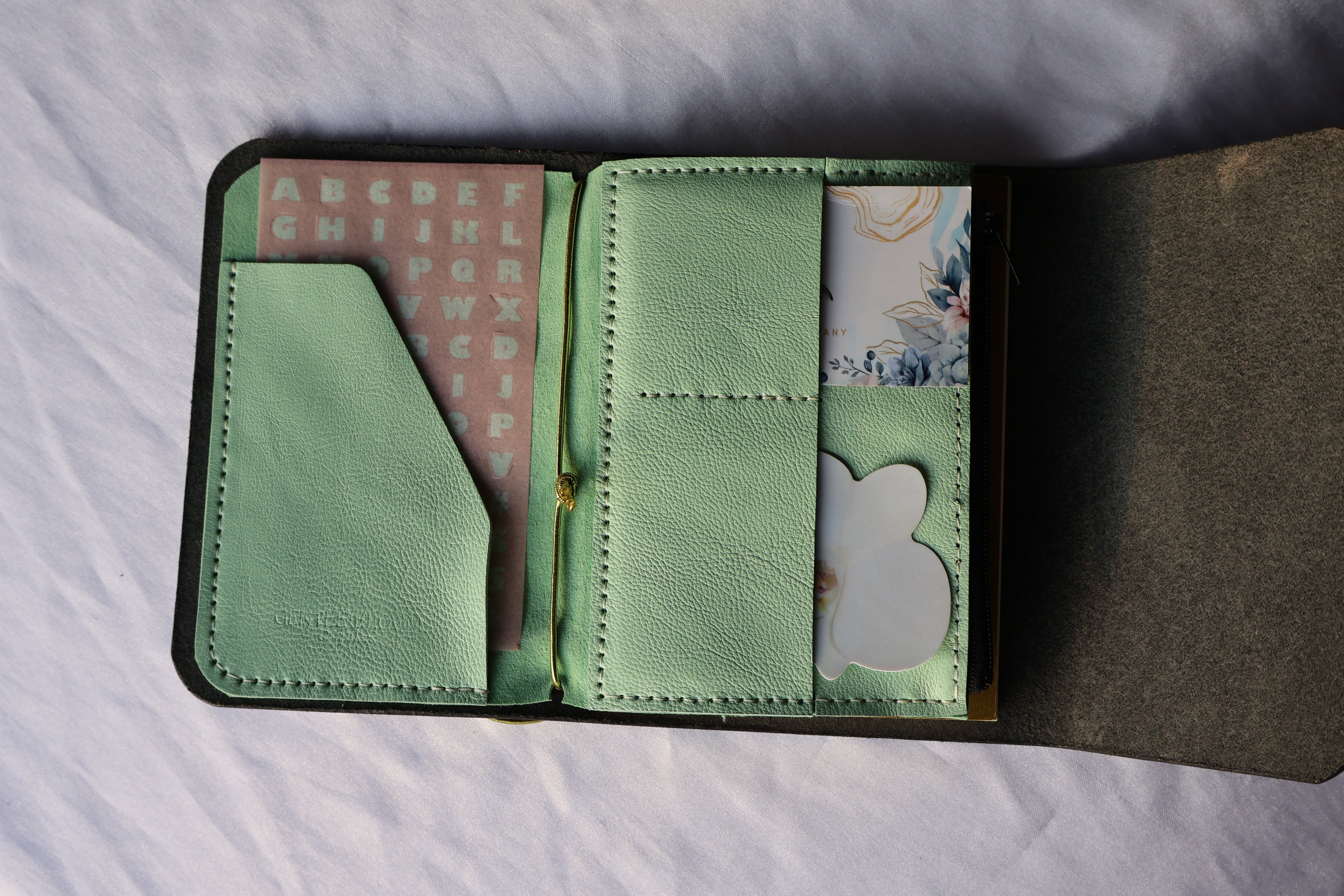 A6 Leather Folio
