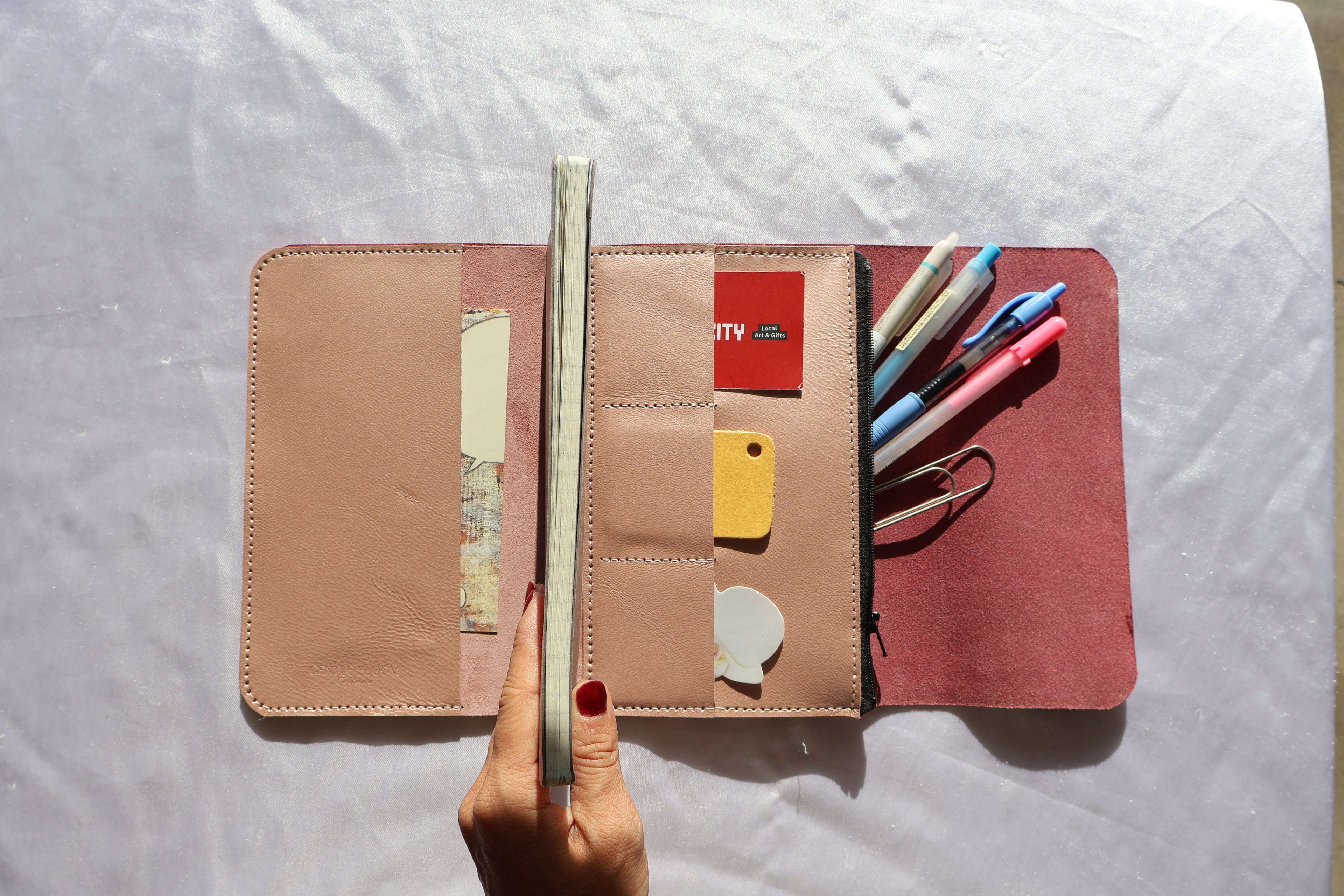 A5 Leather Folio